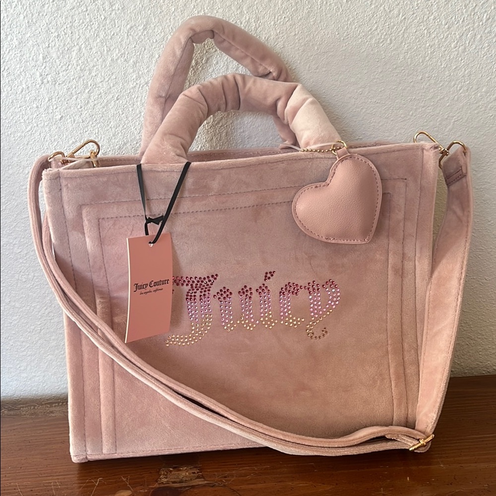 Juicy Couture Tote Bag “Dusty Blush Big Spender Tote”